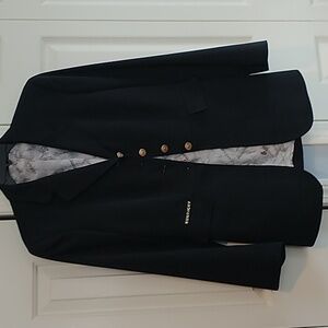 Kentucky  Kentucky Derby Riding Jacket Blazer Black Horses M